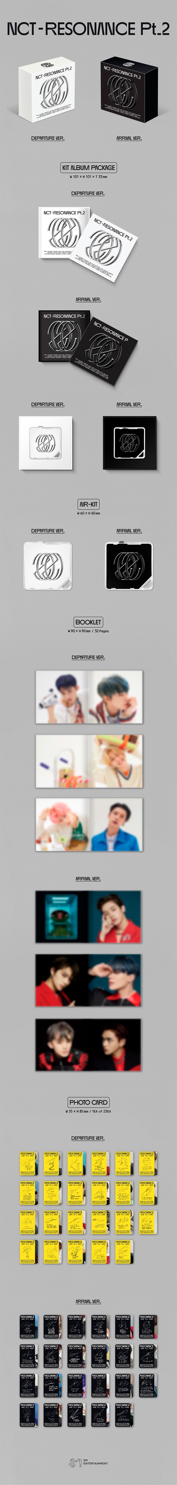 Kihno #NCT 2020 [RESONANCE] PT. 2 2nd Album AIR-KIT : สีดำ