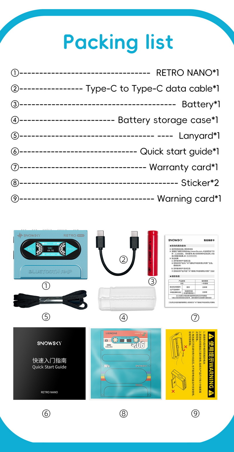 Snowsky RETRO NANO Bluetooth DAC/AMP พกพา จิ๋วแต่แจ๋ว ประกันศูนย์ไทย