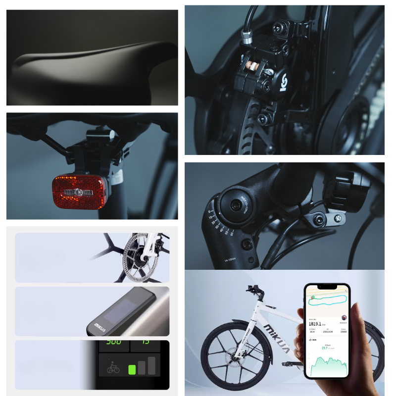 MIKUA CYBER SPRINT 2 | จักรยานไฟฟ้าไฮบริด สมาร์ท IoT แรง 650W น้ำหนักเบา 24กก.