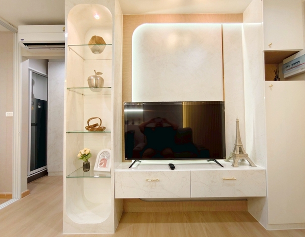 ให้เช่าคอนโด เทอร์ร่า เรสซิเดนซ์ ชั้น 27 ขนาด 30 ตร.ม.เฟอร์ครบ มีเครื่องซักผ้า ติดธรรมศาสตร์รังสิต