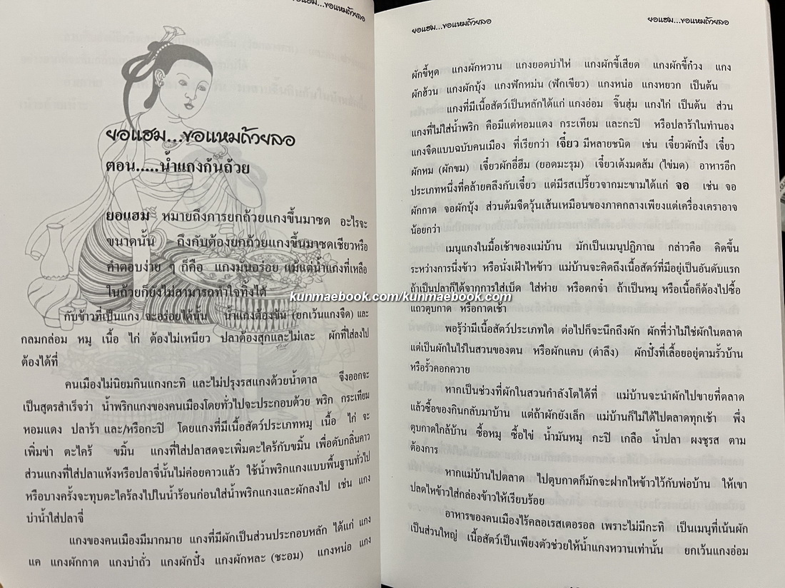 ยอแฮม...ขอแหมถ้วยลอ เข้าครัวคนเมือง กินของเมืองๆ อู้เรื่องเก่าๆ ผลงานของ สุพิน ฤทธิ์เพ็ญ