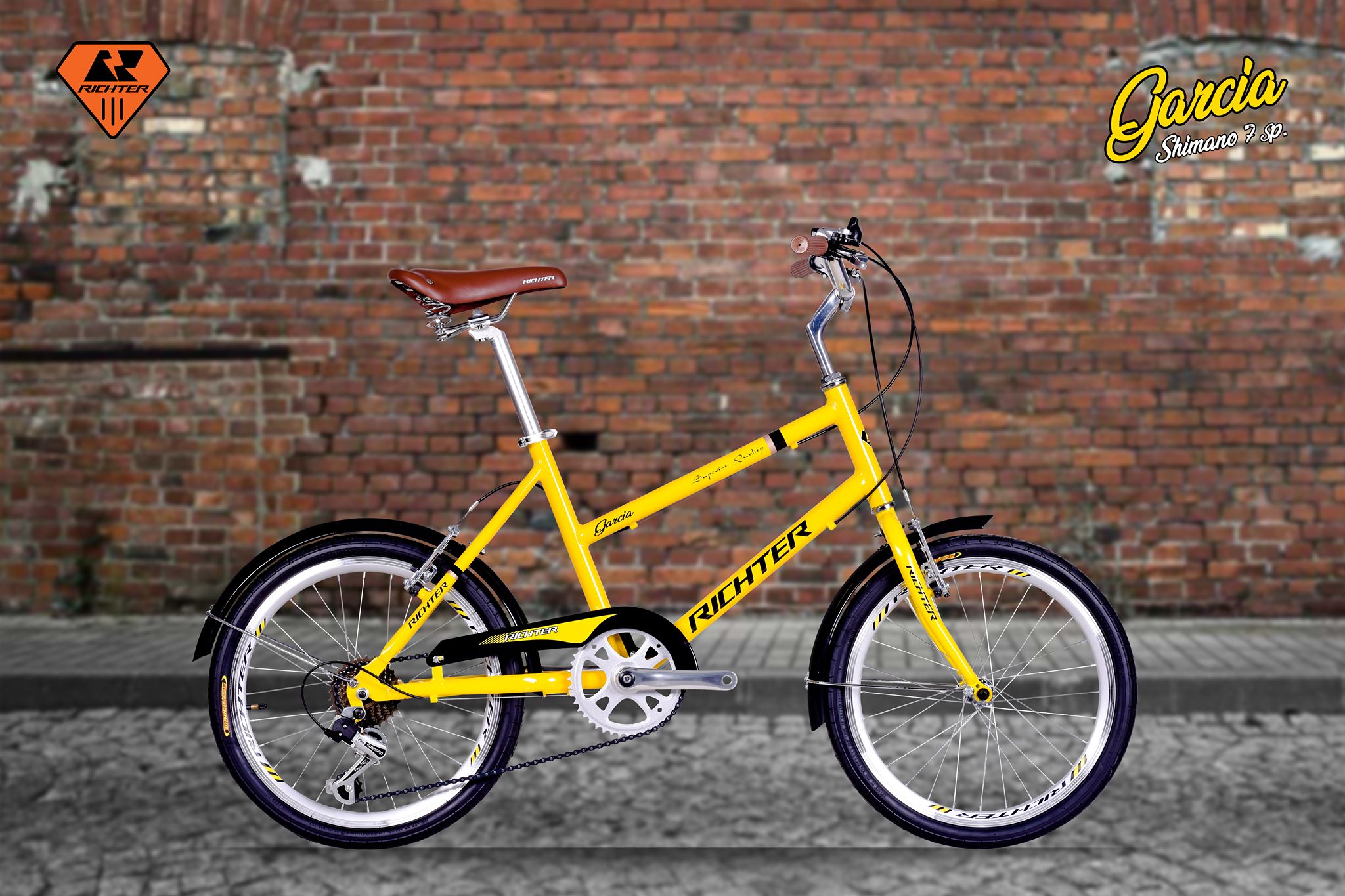 จักรยานมินิ RICHTER MINI GARCIA 406 VINTAGE จักรยานมินิวงล้อ 20 นิ้ว 7สปีด