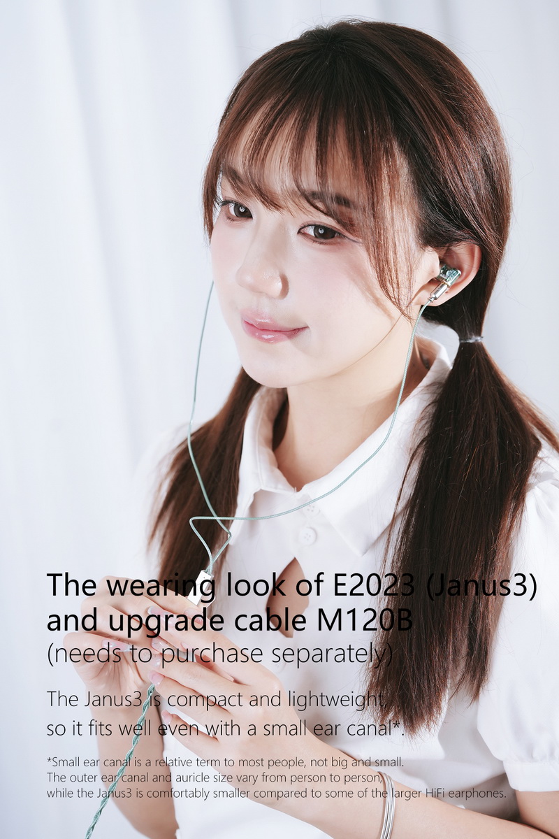 DD E2023 Janus3 หูฟัง Iems ไดรเวอร์ไดนามิก ฟังก์ชั่นใช้งานจัดเต็ม ประกันศูนย์ไทย