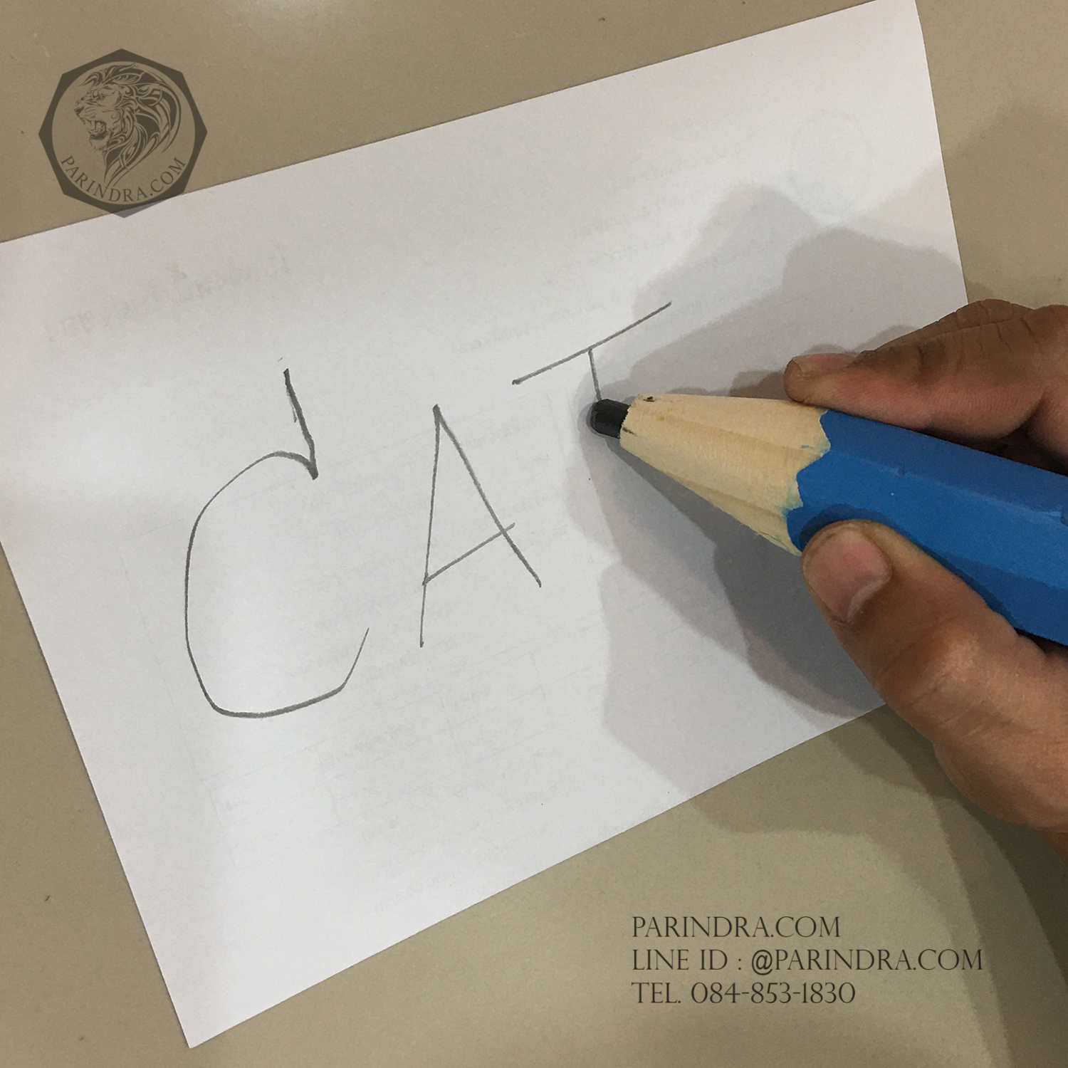 ดินสอไม้ยักษ์ ใหญ่เวอร์ กันลืม กันหาย มีหลากหลายสี