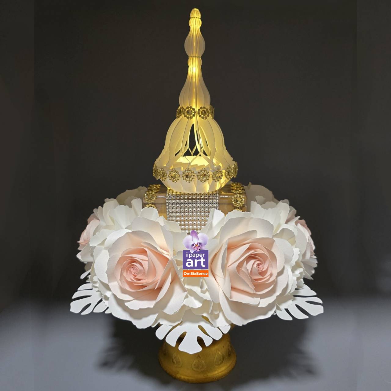 ธูปเทียนแพเรืองแสง LED ใช้ถ่านกระดุม สินค้าไทย งานปราณีต | ประกอบพิธีการ ไหว้ครู พานขมา