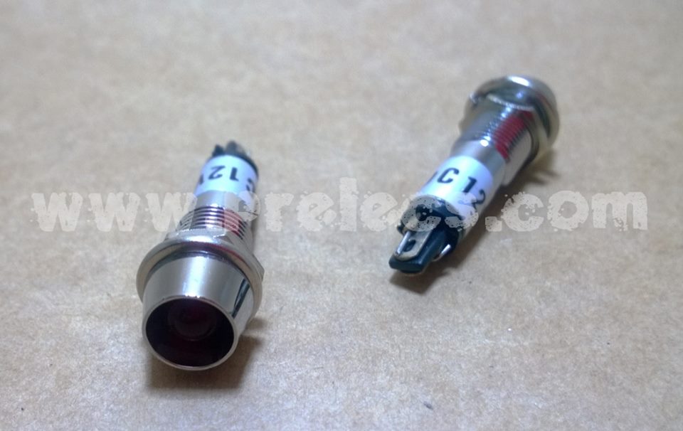Pilot Lamp 12VDC สีแดง