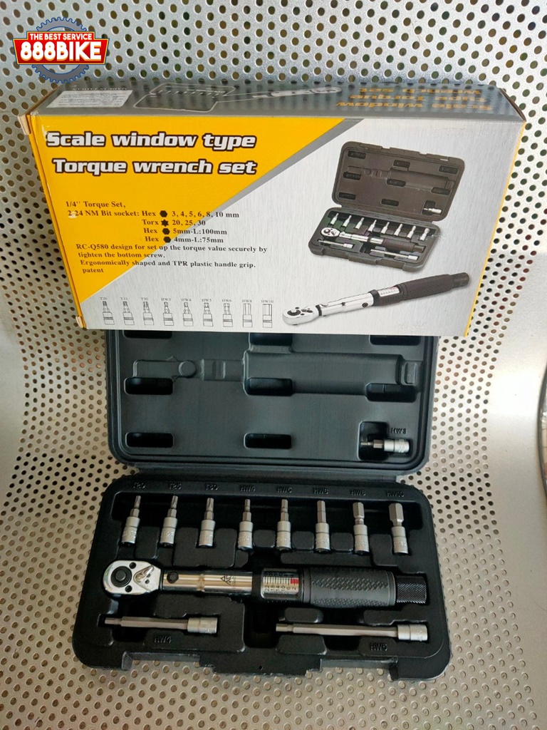 ปะแจทอร์ค Scale window type Torque wrench set