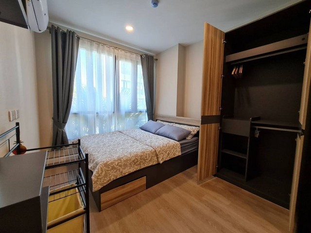 ให้เช่าคอนโด เดอะคิวบ์ พลัส พหลโยธิน 56 ตึกB 28 ตรม.ห้องใหม่ วิวสวน มีเครื่องซักผ้า ใกล้รถไฟฟ้า