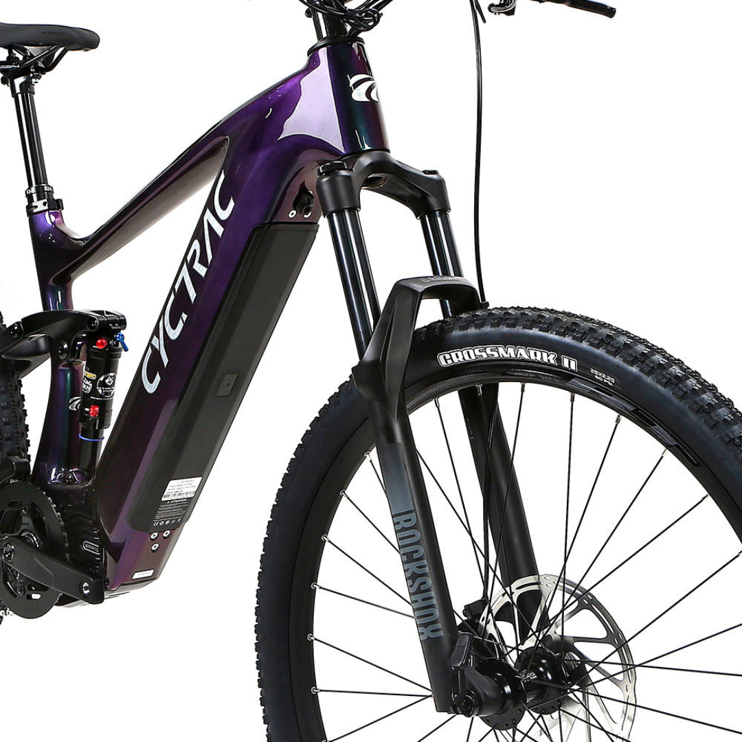 CYCTRAC EM10 Carbon Fiber E-Bike | Bafang M510 | 720Wh Hidden Battery | 12-Speed | 45 km/h