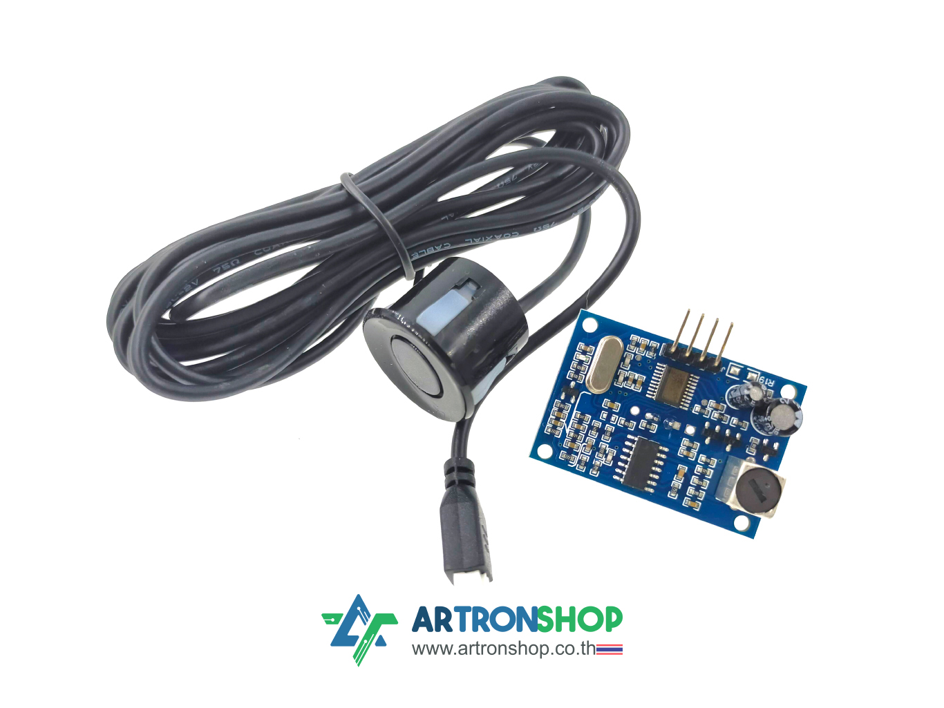 JSN-SR04T เซ็นเซอร์อัลตราโซนิคกันน้ำ Waterproof Ultrasonic Module