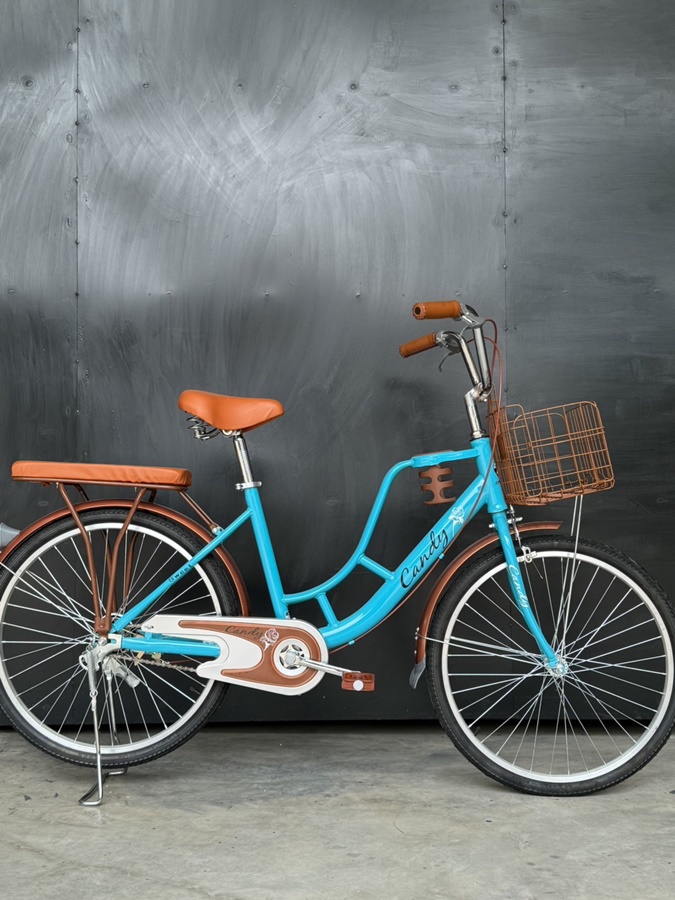 CANDY bicycle model SWEET MODEL2024, 24-inch wheels, HI TEN STEEL frame.