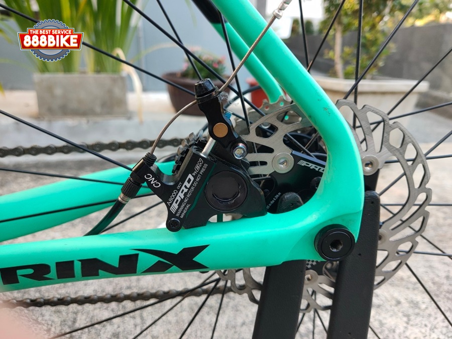 จักรยานเสือหมอบ TRINX RAPID 2.1 DISC Road bike Carbon, 2*11 speed 105 SHIMANO ล้อ 700C, 2020 (ดิสสาย)