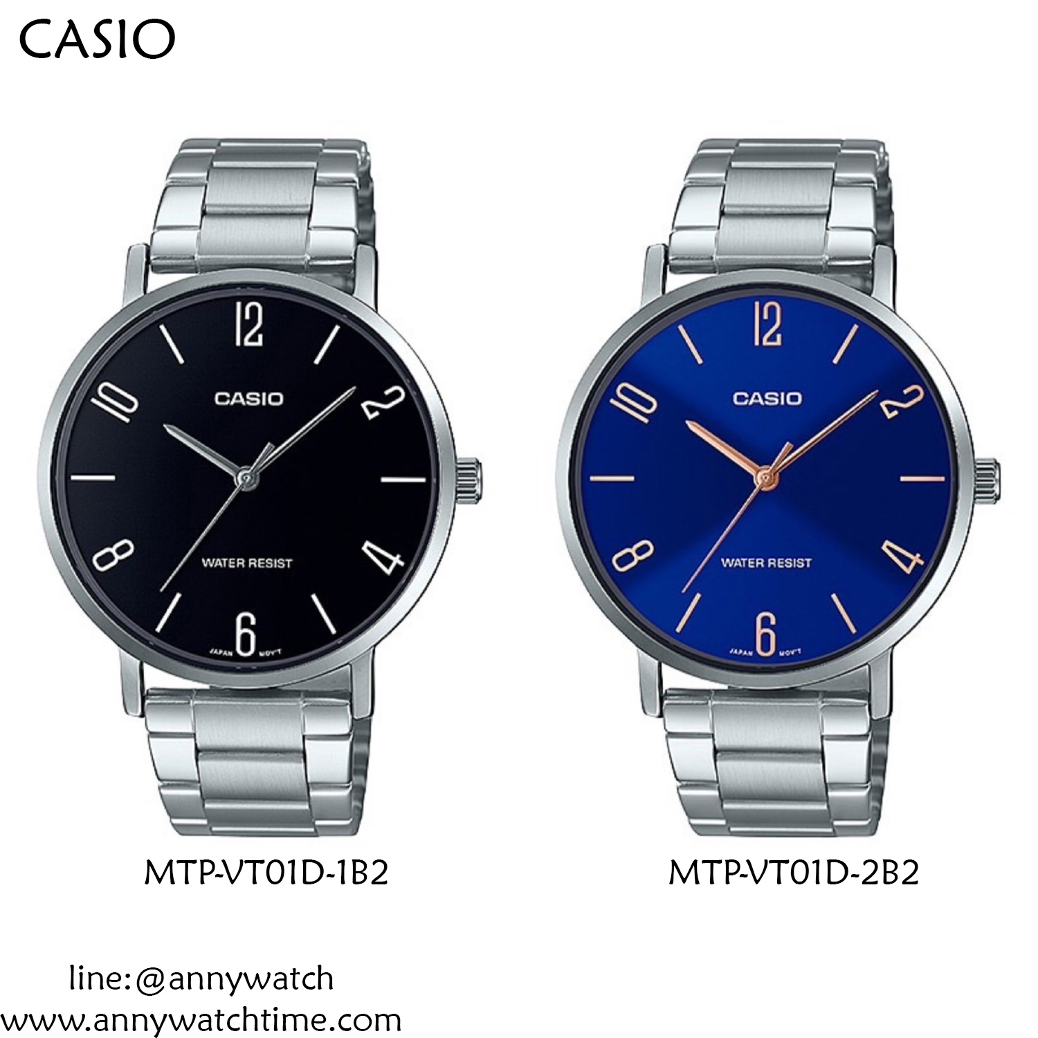 CASIO MTP-VT01D-2B2