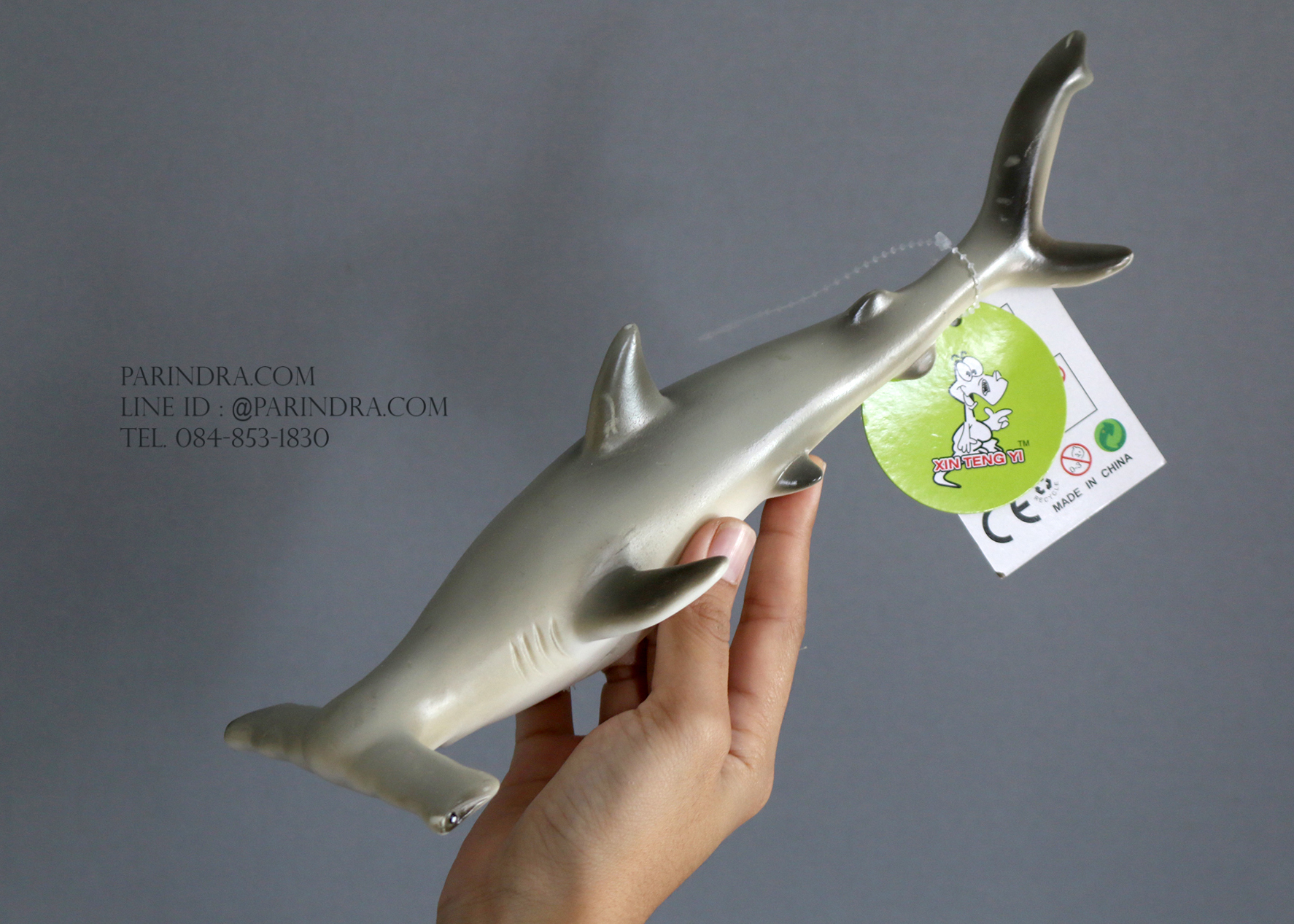 โมเดลปลา ฉลามหัวค้อน Hammerhead Shark ขนาด 1 ฟุต