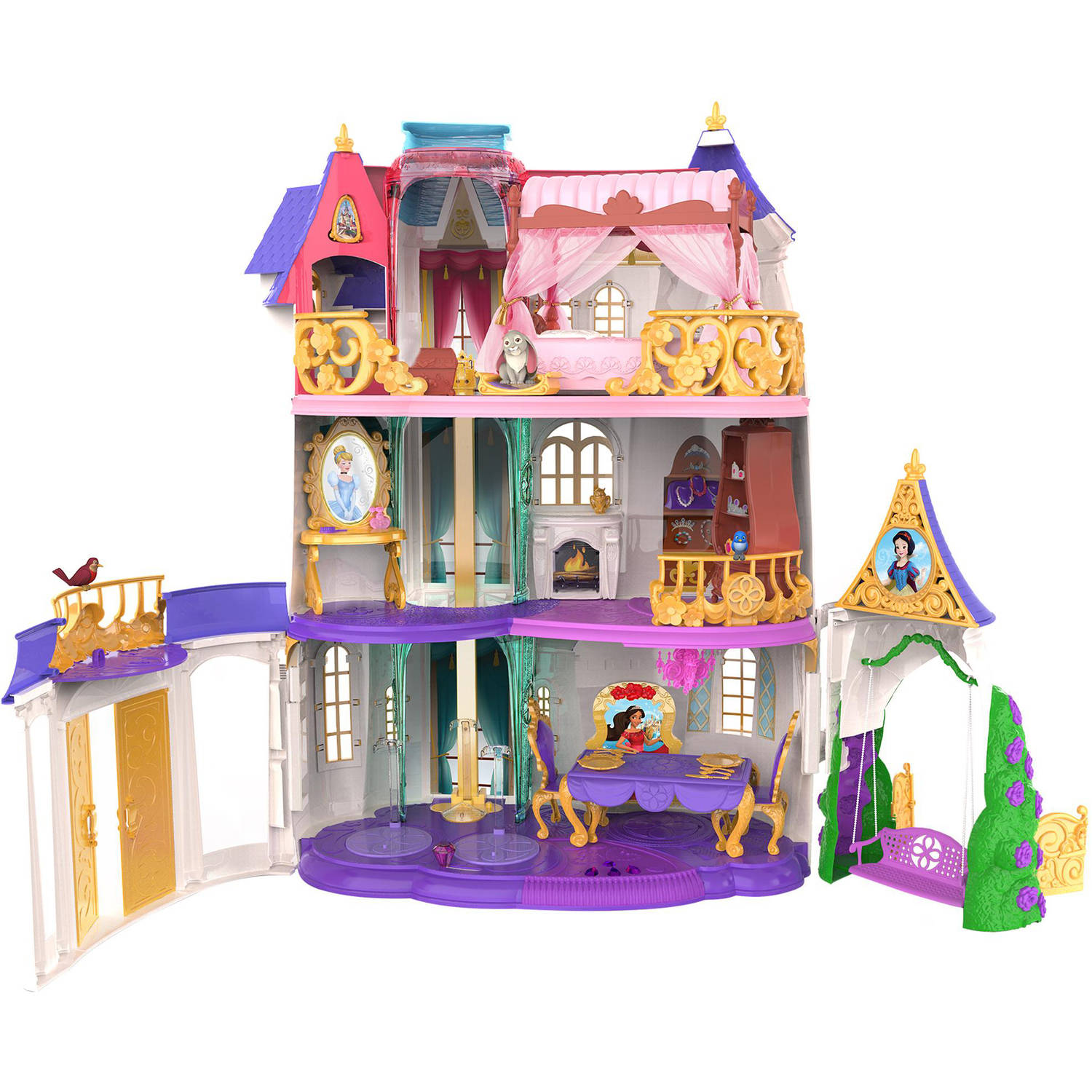 Disney Sofia the First Enchancian Castle- Over 3 FT TALL บ้านตุ๊กตา ปราสาทเจ้าหญิงโซเฟียหลังใหญ่โตสุดอลังการ ตกแต่งอย่างน่ารักตามแบบฉบับเจ้าหญิง นำเข้าจาก USA ของแท้ 100%
