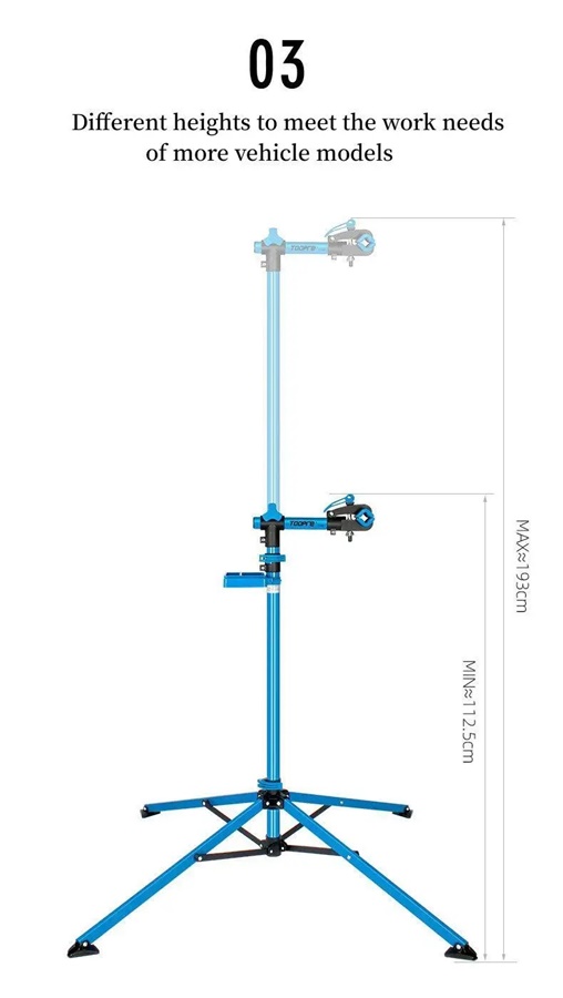 แท่นซ่อมจักรยานชั้นวางซ่อมจักรยาน TOOPRE TL-06L อลูมิเนียม