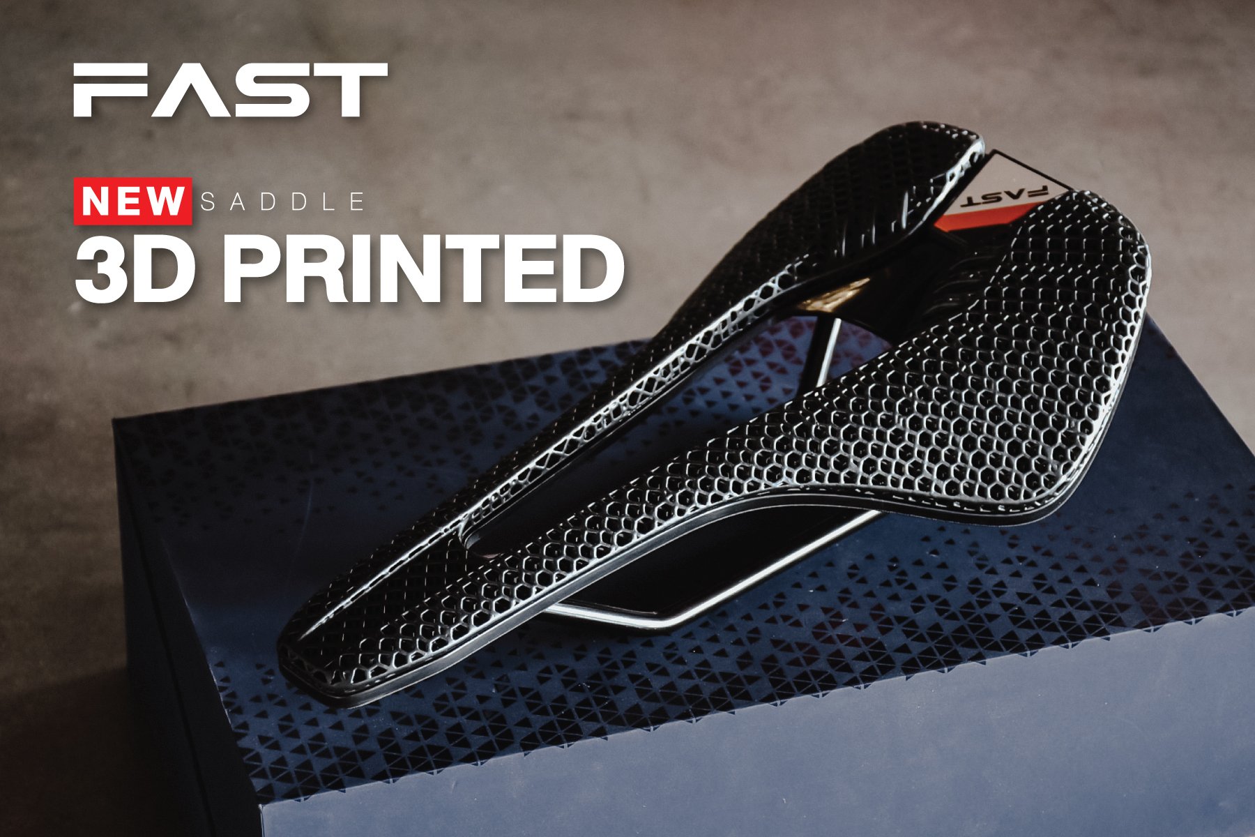 เบาะอานนั่ง FAST : 3D PRINTED SADDLE