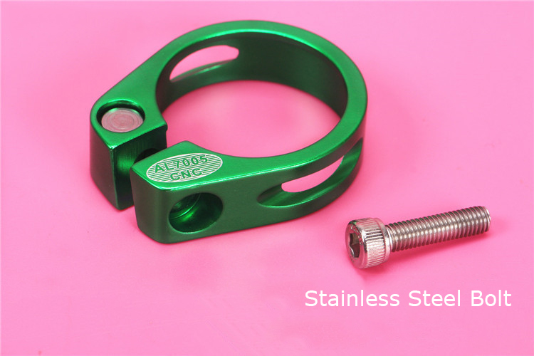 รัดหลักอาน RISK alloy Bolt Seatpost Clamp มีแต่ 31.8 (แบบยึดน็อต) K89