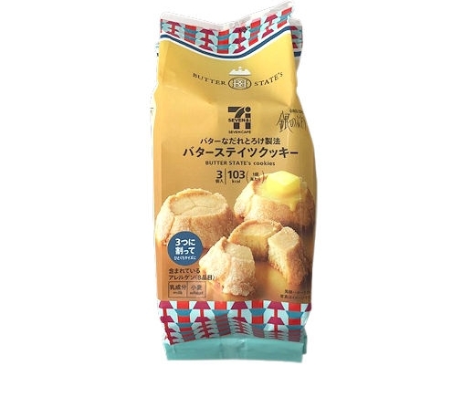 คุกกี้ภูเขาฟูจิเนยหอมๆ! 7-11 Premium Ginza Tokyo Butter State's Cookies 3 Pcs 150g