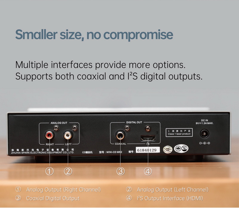 Cayin MINI-CD MK2 เครื่องเล่น CD ระดับ Audiophile