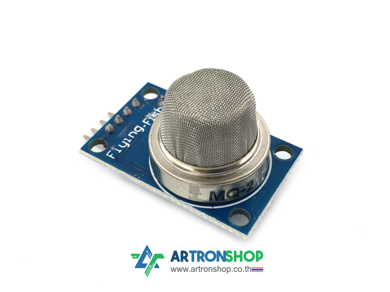 MQ-2 เซ็นเซอร์ตรวจจับแก๊ส LPG โพรเพน ไฮโดรเจน มีเทน