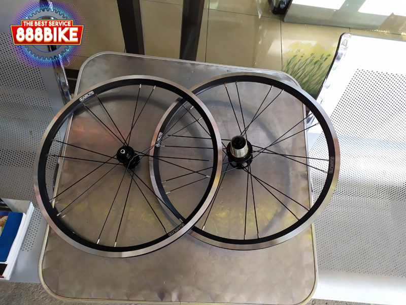 ล้อมินิ ริมเบรค AIRLITE 406 20" Super Light Aluminum Wheelset / 16ซี่, 74mm/130mm. (Dahon)