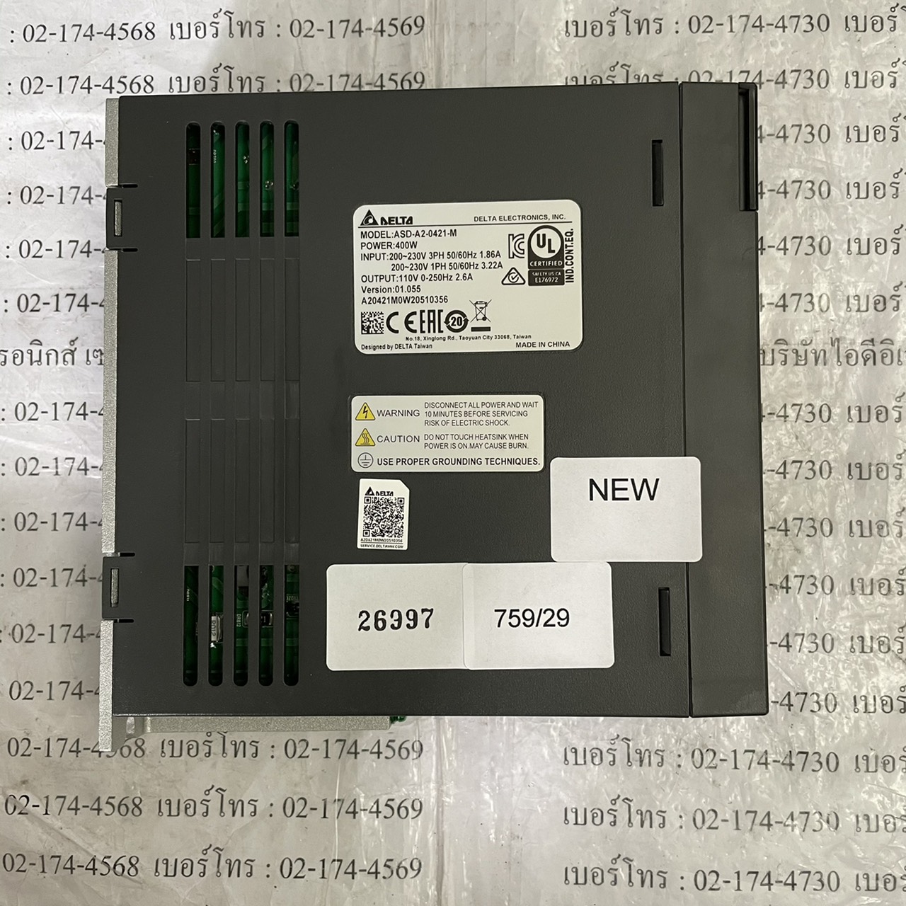 ASD-A2-0421-M SERVO DRIVE " DELTA "