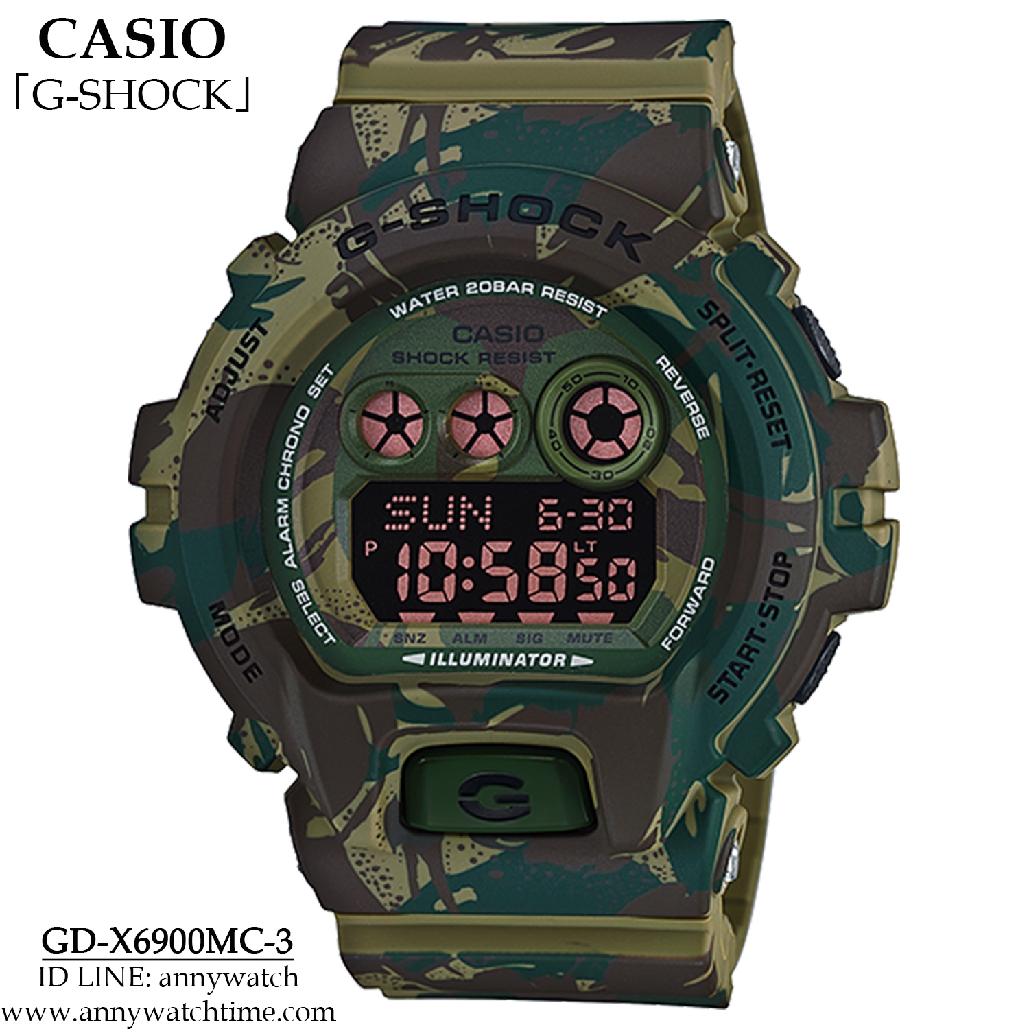 G-SHOCK GD-X6900MC-3
