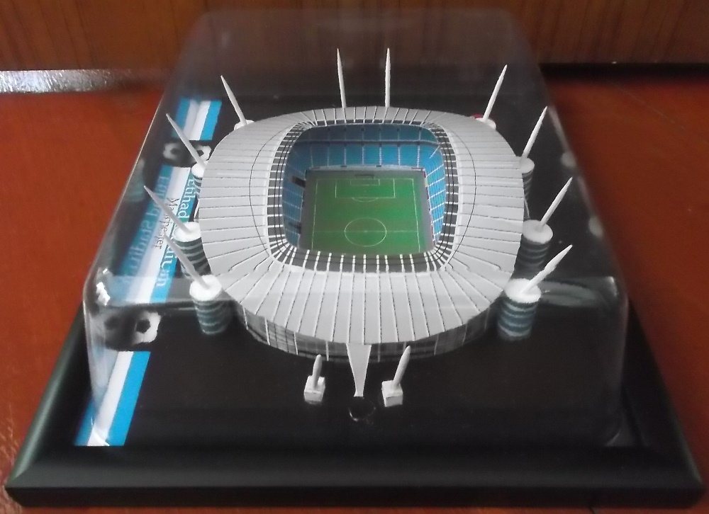 โมเดลสนามฟุตบอล สโมสรแมนเชสเตอร์ ซิตี้ - สนามเอติฮัด สเตเดี้ยม ใหม่ / MANCHESTER CITY Football Club Football Stadium Model - ETIHAD Stadium NEW