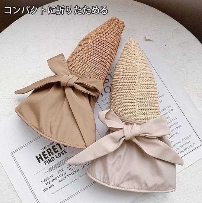 ✨หมวกกันแดด UV CUT รุ่นพับได้จากญี่ปุ่น ขนาดฟรีไซซ์ รอบศีรษะ 55–60 cm✨