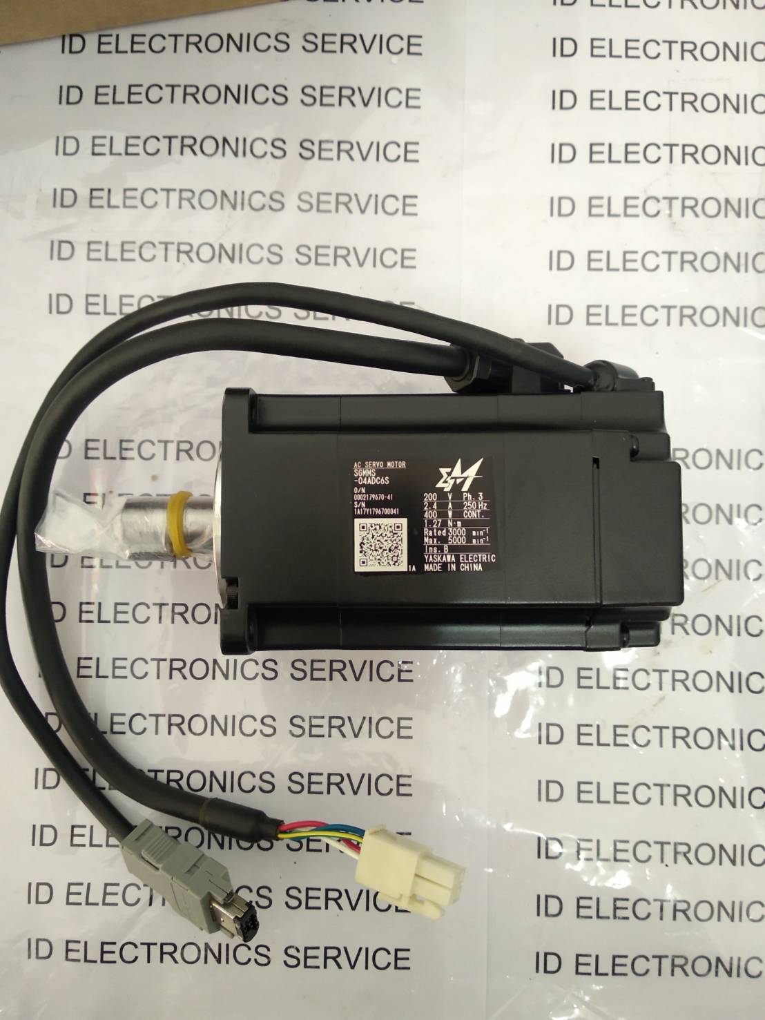 SGMMS-04ADC6S SERVO MOTOR " YASKAWA "