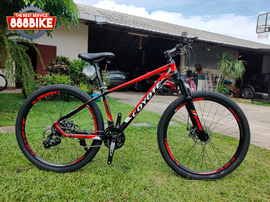 จักรยานเสือภูเขา COYOTE SKIPPER เฟรมอลู ล้อ 27.5, เกียร์ชิมาโน่ 24 สปีด ปี 2021