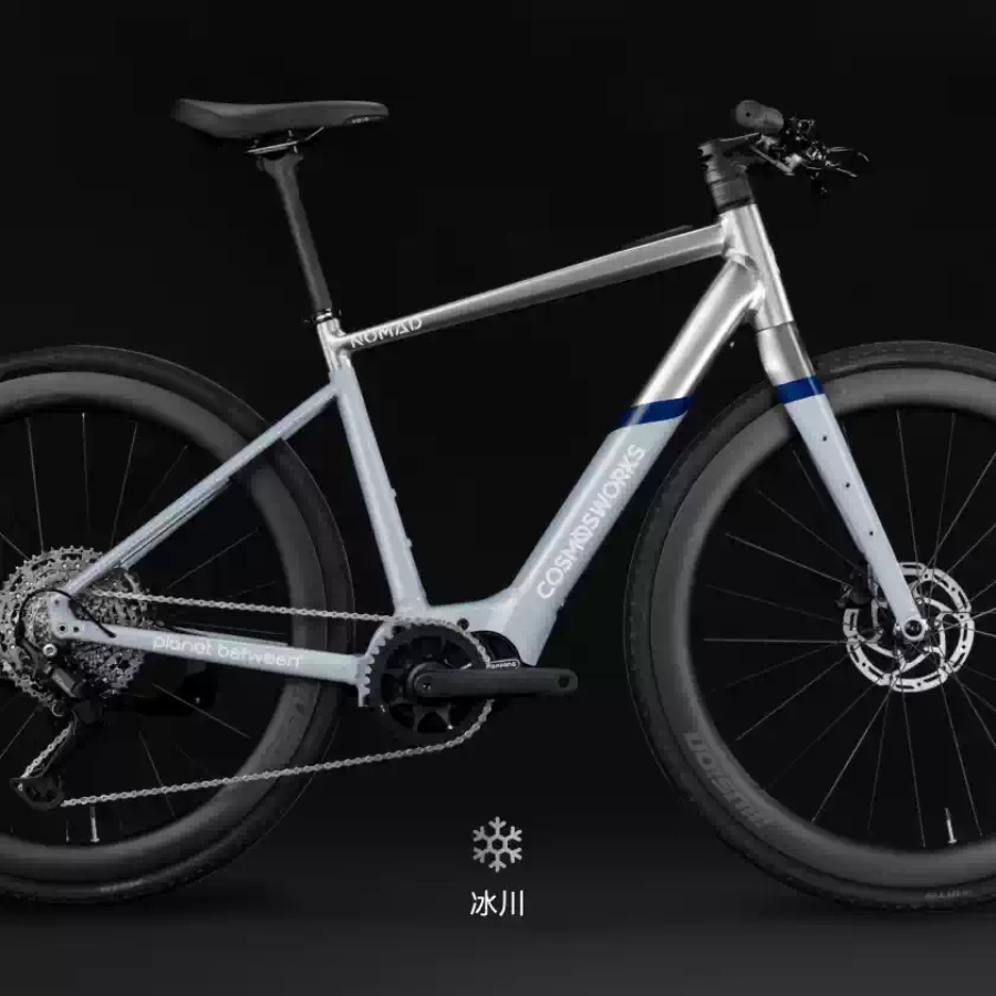 CosmosWorks NOMAD จักรยานไฟฟ้ามอเตอร์กลาง ล้อคาร์บอน | พรีออเดอร์