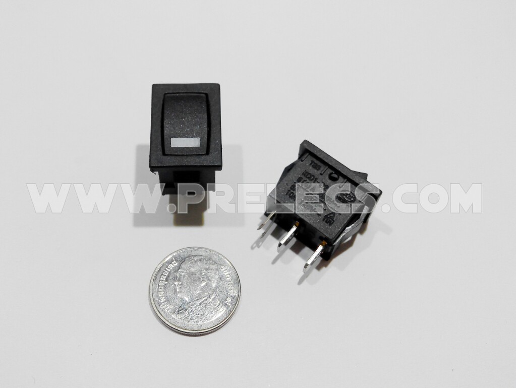 Rocker Switch เล็ก ไฟขีด 220V