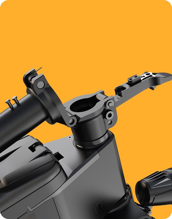 สกูตเตอร์ไฟฟ้า PXID Bestride Pro Electric Scooter New Design 3 Wheel 1000W, batt 48v 23.4Ah มาตรฐานยุโรป (F2)