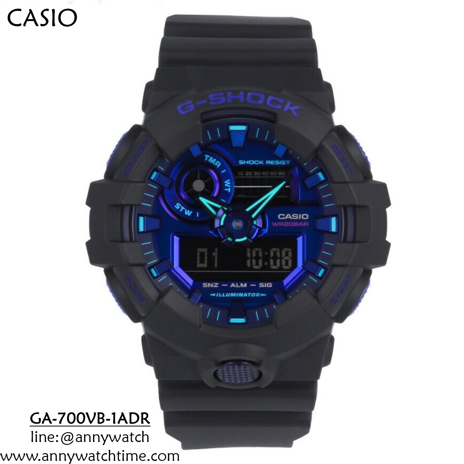 G-SHOCK GA-700VB-1ADR