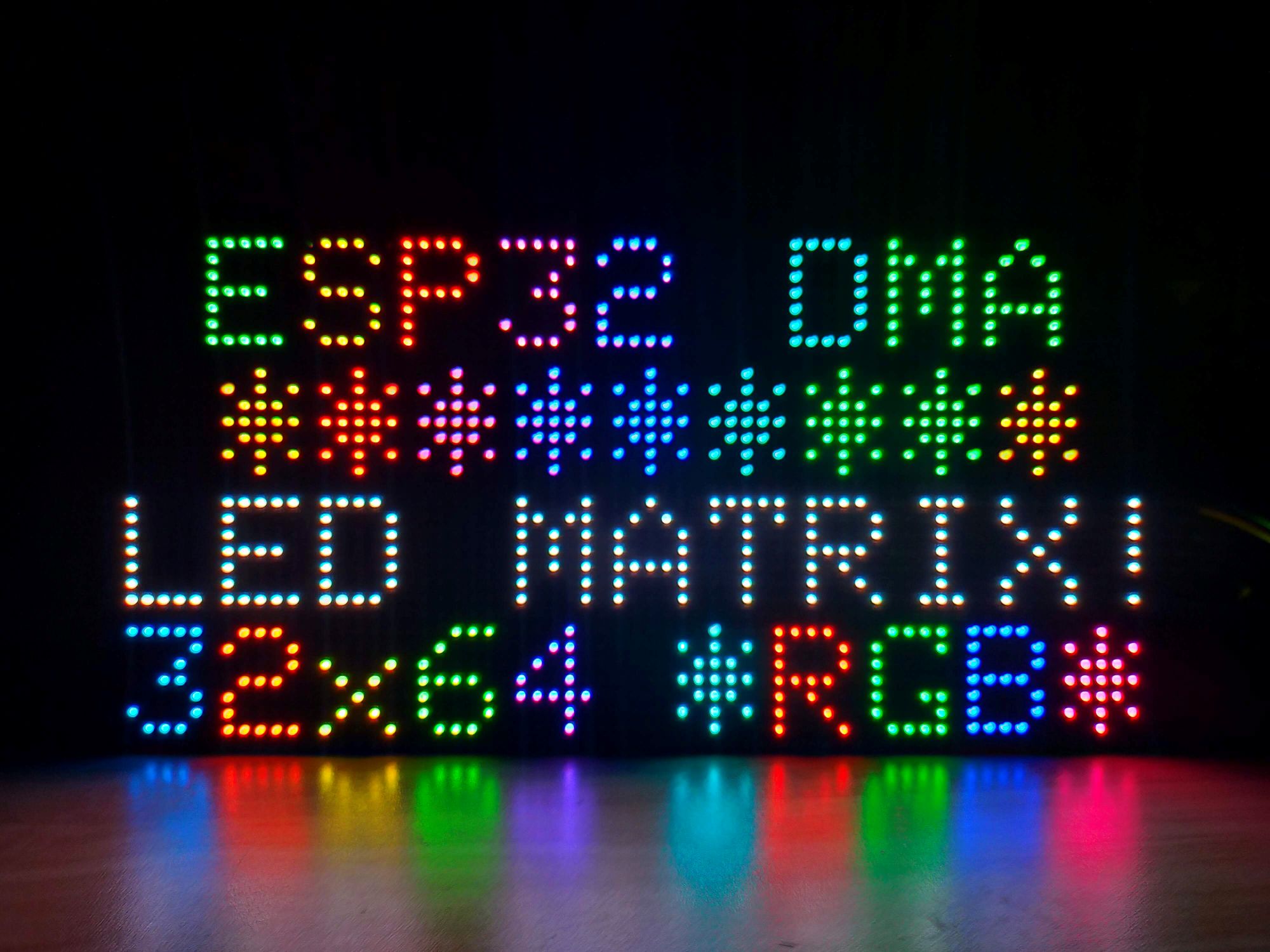 IOXESP32 HUB75 Matrix Panel shield โมดูลเสริม ESP32 ต่อจอ P4/P5