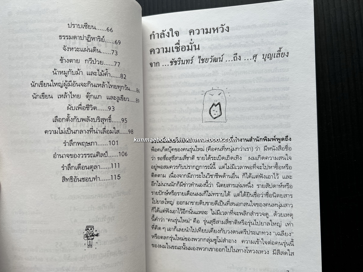 ลิ้นชักนักเดินทาง ผลงานของ ศุ บุญเลี้ยง *พร้อมลายเซ็นผู้เขียน