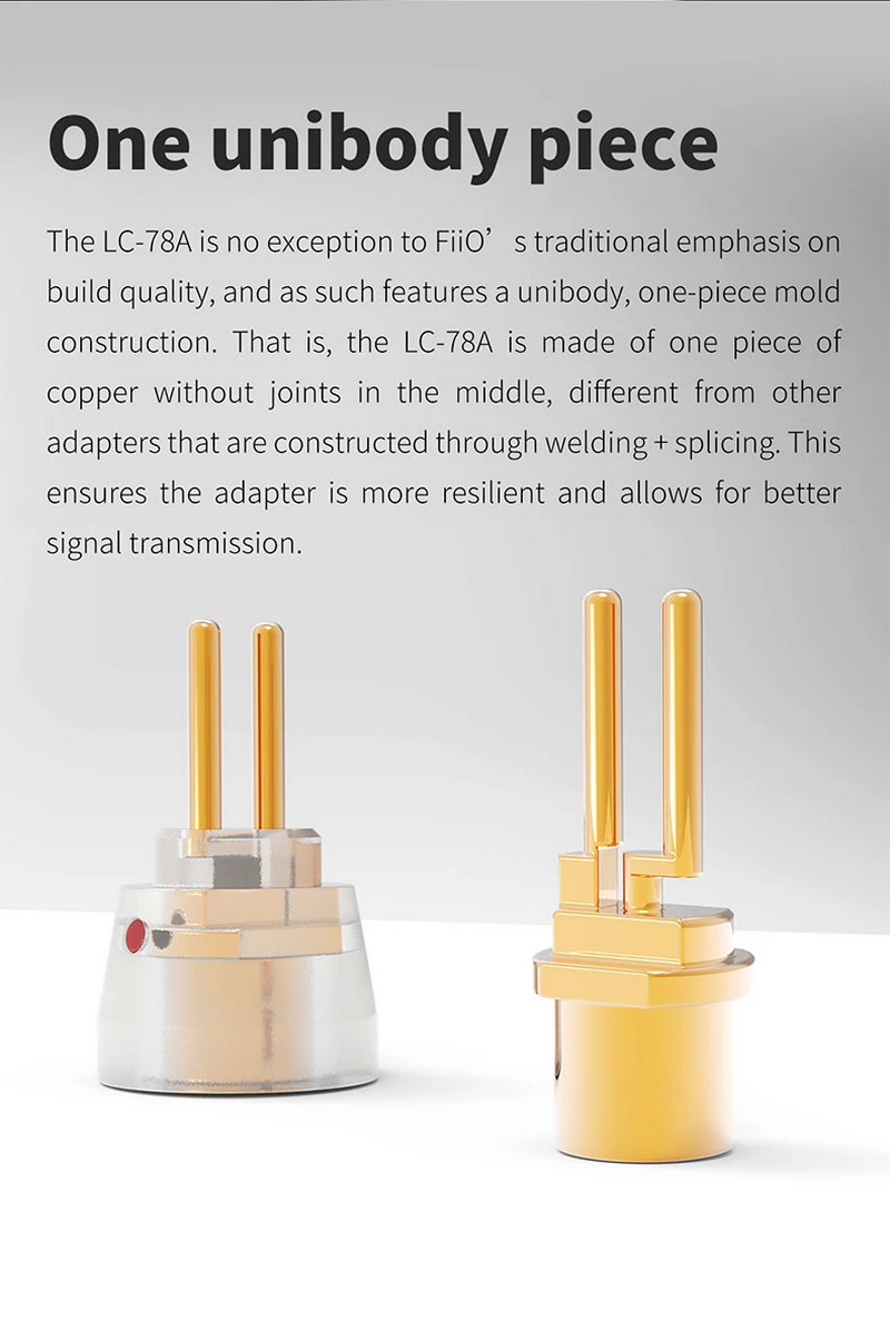 FiiO LC-78A อะแดปเตอร์แปลงขั้วหูฟัง FD11/FH11 ให้รองรับสายหูฟัง MMCX