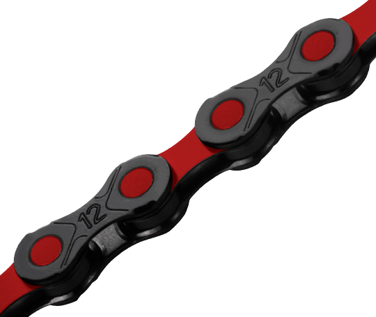 โซ่เกียร์ KMC 12 สปีด รุ่น DLC12 น้ำหนักเบา ยาว 126 ข้อ มีข้อโซ่ปลดเร็ว แพ็คกล่อง DLC ขนาด: 1/2" x 11/128"
