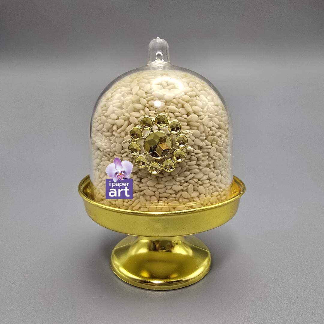 ชุดไหว้พญาครุฑ งานราชการ | งาขาว งาดำ ในโดมจิ๋ว จัดหิ้ง ถวายบูชา | เหมาะกับหิ้งที่มีพื้นที่จำกัด