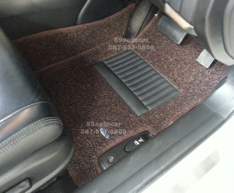 ขายพรมปูพื้นรถยนต์เข้ารูป Honda Accord 2010 ไวนิลน้ำตาล