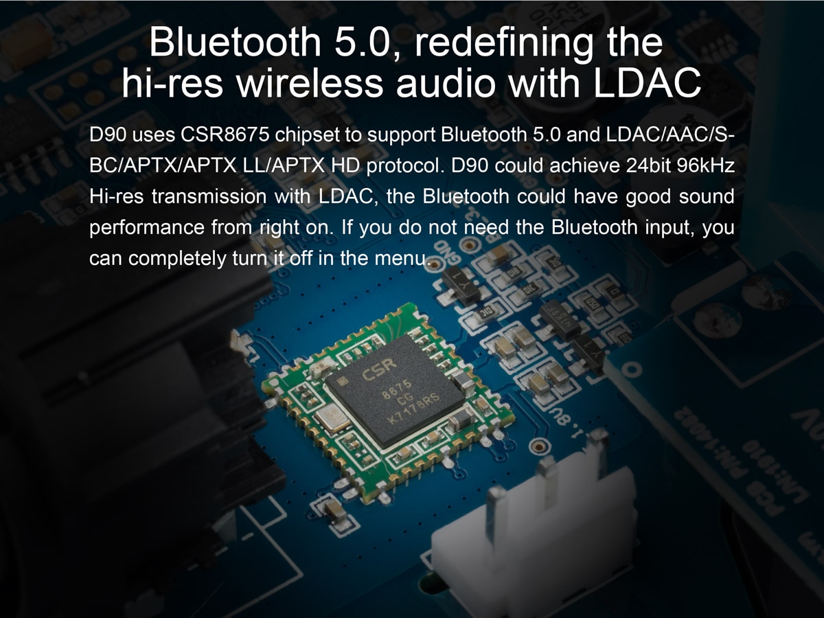 ขาย TOPPING D90 Full Balanced DAC ชิป AK4499 XU208 รองรับ PCM 32bit/768k DSD512