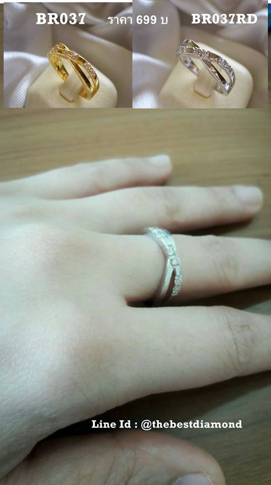 BR037RD+++แหวนแถวแบบไขว้+++ แบบนี้เก๋มากๆๆๆค่ะ ขายดีสุดๆ ใส่สวยทุกนิ้วเลยค่ะ ดีไซน์อ่อนช้อย และน่ารักมาก