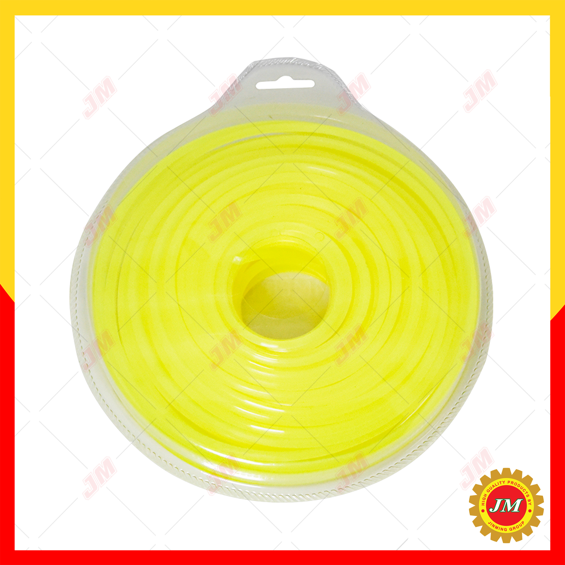 เอ็นตัดหญ้า เหนียวพิเศษ Falcon ขนาด 3.5มม. // 1.0 ปอนด์ เหลี่ยมเหลือง เหลี่ยมขาว กลมขาว