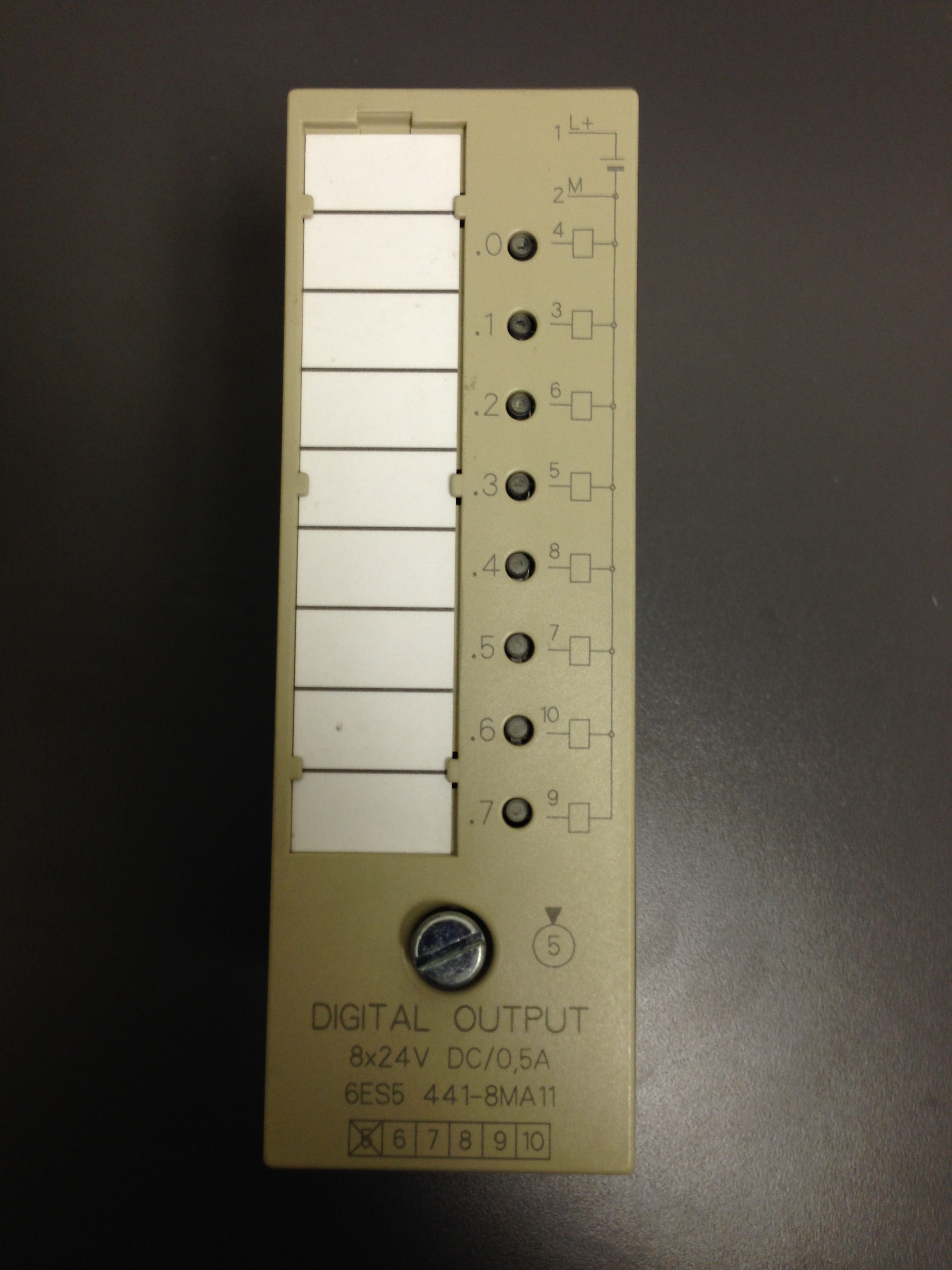 6ES5 441-8MA11 PLC " SIEMENS "