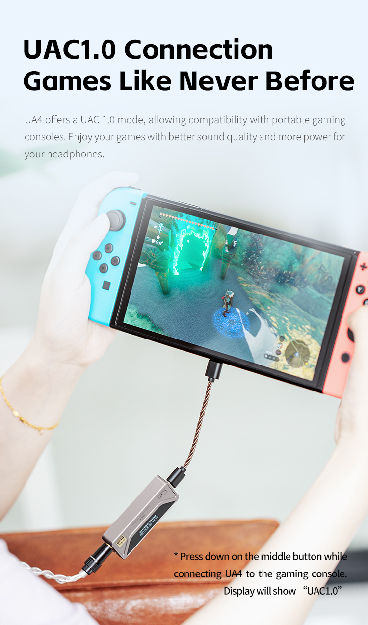 Shanling UA4 DAC/AMP พกพา ชิป ESS ES9069Q + Dual RT6863 ประกันศูนย์ไทย