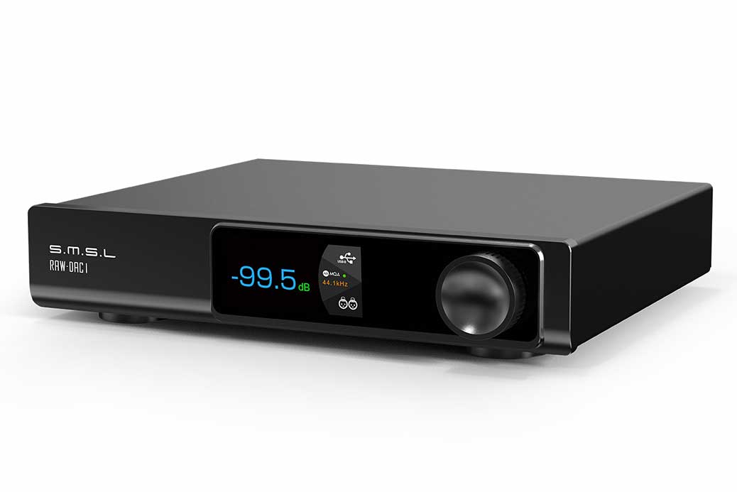 SMSL RAW-DAC1 ตัวถอดรหัสสัญญาณเสียง DAC ชิป AK4191+AK4499EX รองรับ MQA, LDAC ประกันศูนย์ไทย