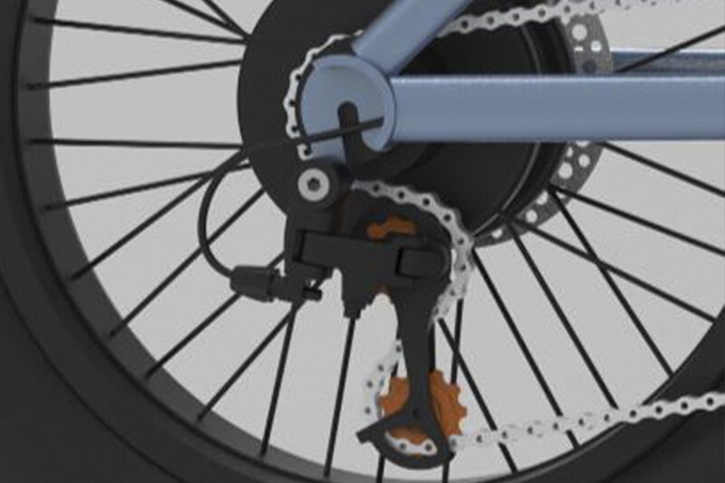 VeloMove VMSC3 จักรยานไฟฟ้าบรรทุกหน้า | มอเตอร์ Bafang 500W | แบตซัมซุง 48V17.4Ah | รับน้ำหนักได้ 180 กก.