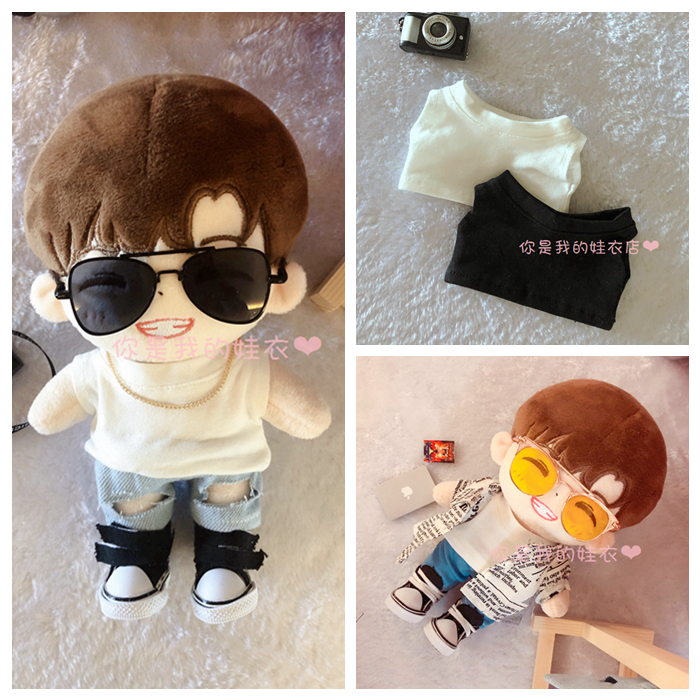 เสื้อแขนกุด (สำหรับตุ๊กตา 15, 20 cm.)